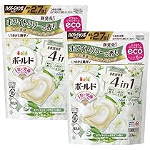 限定★ボールド ジェルボール4D “ホワイトリリー＆サボン　9袋　未開封 Amazon.co.jp: ボールド ジェルボール4D ホワイトリリー&サボン